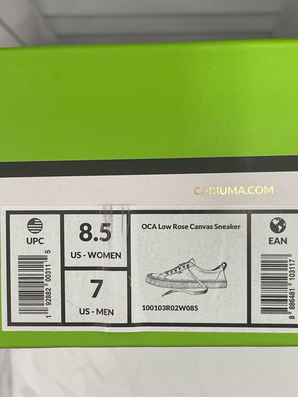 Cariuma Women’s  Low-Top Sneakers - Picture 6 of 6
